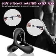 lankangjiang Silicone Stretchy  Ring Transparent Cock Ring Classic Erection Enhancing Delay Ejaculation Adult Sex Toys For Men