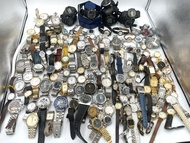 手錶 - 約130枚 - 精工（SEIKO）、男女款、西鐵城（CITIZEN）石英錶、懷錶、卡西歐（CASIO）、G-SHOCK、ORIENTO、Burberry、CYMA TECHNOS、自動機械錶