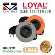 Loyal Kabel Roll 2 Meter Box Mini Travel SNI - LY-150 / LY150