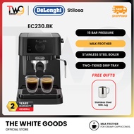 DELONGHI Stilosa EC230.BK Manual Espresso Maker with Milk Frother Control Knob EC230BK