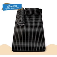 Aesthetic patterned bed sheets size 180x200/160x200/140x200/120x200/90x200 box Cadar Queen Cadar Sin