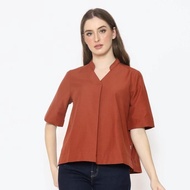 Terlaris Rodeo - Blouse Wanita - Alisa Blouse - Teracota