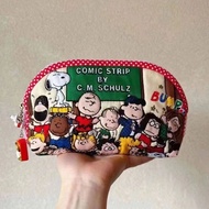 卡通可爱时尚简约印花笔袋文具袋大容量化妆包收纳包学生笔袋潮流Cartoon cute fashion simple printing pencil case stationery bag3e5x9st