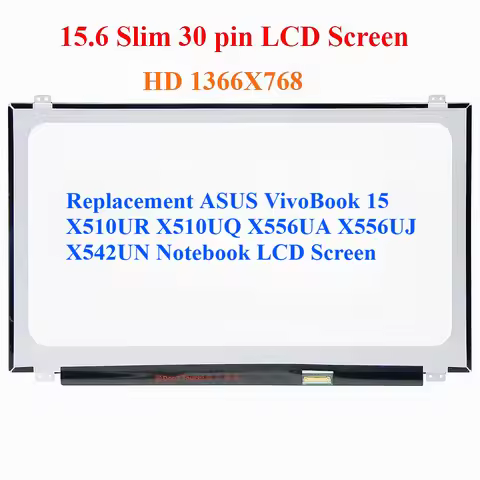 For ASUS VivoBook 15 X510UR X510UQ X556UA X556UJ X542UN Note LCD Screen