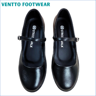 Ventto Footwear Marikina Made Black Shoes Official Shoe Store High Quality One Strap School Shoes fo