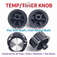 IOPTIMISTIYU Timer Switch Knob, Air Fryer KL50-G3 One-axis Knob,  Easy To Install Kitchen Accessorie