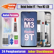 Techparts Original LCD Untuk Redmi 9T / Xiaomi Poco M3 LCD