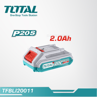 TOTAL P20S 20V Li-ion Battery Pack 2.0AH 4.0AH  5.0AH ( TFBLI20011  TFBLI20021  TFBLI2053 )