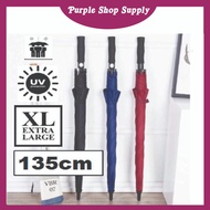 Umbrella / Payung / Auto Open Golf Umbrella 135CM / Payung Besar / Big Umbrella / Foldable Umbrella 