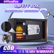 Safety Box Money With Key Password Box Digital Safe Box Money Box Metal Security Box