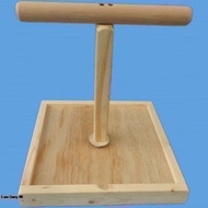 WOODEN BIRD PERCH V ALL KIND BIRD PERCH natural