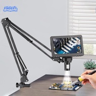 [FD] Flexible Microscope Arm Stand Adjustable Metal Bracket Microscope Mountpatible PH
