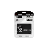Kingston KC600 512GB 2.5" SATA SSD Hardware-based self-encrypting drive with 3D TLC NAND (SKC600/512G)