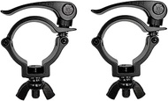 2 Inch Quick Release Stage Lighting Clamp Aluminum Alloy Heavy Duty 220lbs DJ Light Truss Clamps Fit