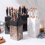 Evrd Marble 7 pcs Knife Set