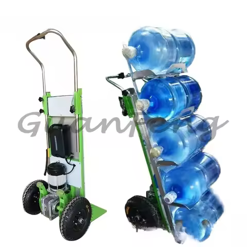 250kg 850W Electric Stair Climbing Car, Hand Trolley Stair Climber Climbing Cart Flat Truck Stair Cl