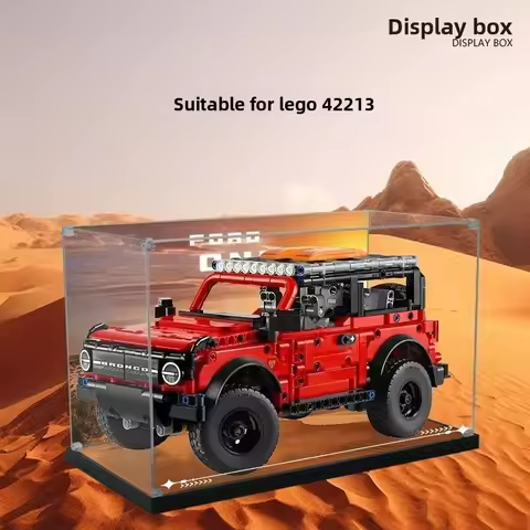 High-definition transparent acrylic display box suitable for LEGO 42213 building block model