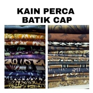 TERBATAS Kain Perca Batik Cap Katun Rayon | Kain Perca Batik