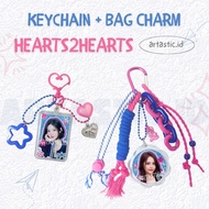 GANTUNGAN Bag Charm HEARTS2HEARTS | Keychain HEARTS2HEARTS | HEARTS2HEARTS Keychain | Bag Charm KPOP