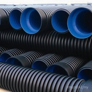 Exhaust Bellows Reinforced Spiral Bellows Steel Belt PEHDPE Polyvinyl Double Wall Drain Pipe