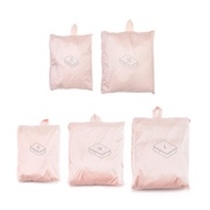 Muji MUJI Travel Collection Bagsกระเป๋าเดินทางกล่องมีราวจับกระเป๋าบรรจุเสื้อผ้าพกพาแบบพับได้จุดท่องเ