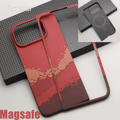 Kevlar Carbon Fiber Magnetic Case for Google Pixel 10 Pro Fold Magsafe Cover Luxury Aramid Fiber Pix