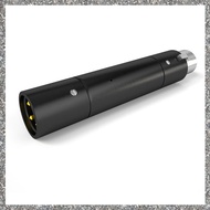 Professional XLR 3Pin 48V Phantom Power Adapter for Dynamic Microphone 28Db Gain PreAmp Adaptor