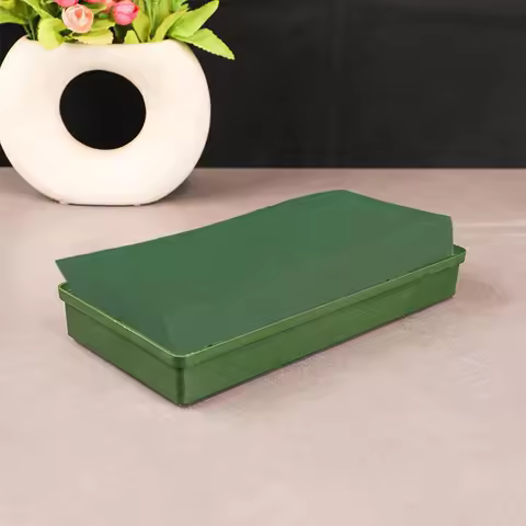 Mud Fixing Plate Wedding Aisle Flowers Party Flower Foam Tray Flower Arrangement Decorative Vase Flo