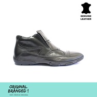 Pierre Cardin 9410 Black, Sepatu boots casual pria Pierre Cardin