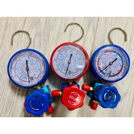 【R22 R410A R32 R134A R600 R290】GAS METER MANIFOLD GAUGE LOW / HIGH PRESSURE SINGLE GAUGE AIR CONDITI