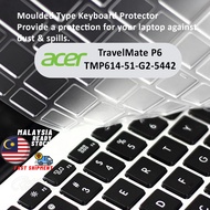 Keyboard Protector For Acer TravelMate P6 TMP614-51-G2-5442 Laptop Silicone Laptop Keyboard Cover