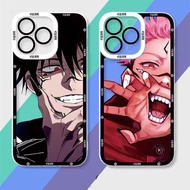 Jujutsu Kaisen Phone Cover For iphone 15 14 Pro Max 12 13 Mini 14Pro Iphone12 Soft Gojo Satoru Shockproof Anime Case