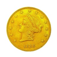 1888 USA 20 Dollars Eagle Foreign Gold Coin Foreign Silver Dollar Crafts Collection 12.3