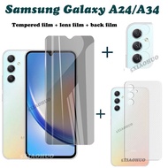 Samsung Galaxy A24 Tempered Glass Samsung Galaxy A34 Screen Protector Samsung A24 4G Camera Lens Pro