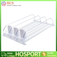 【HCS】Drink Organizer Dispenser Spring Push Beverage Pusher Shelf Adjustable Width Auto Beer Pusher H