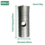 MATA ISKU Hole Saw Drill Bit for Concrete Walls SDS Plus Holesaw Drill Bit Hollow Core Wall Hole Saw