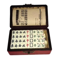 【Hot deal】 Chinese Mahjong Game Set Family Mahjong Game Leisure Game Classic Board Game For Festival