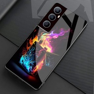 (J73) REALME C65 Glass Softcase - cellphone casing - REALME C65