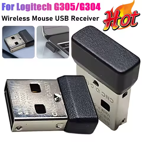 For Logitech Wireless Mouse USB Receiver USB Dongle Plug Mice Receiver Adapter Replacement For Logit