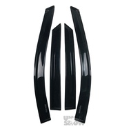 Window Visor - Hyundai Tucson 2010 TO 2015 Rain Visor Sun Deflector Gutter OEM IM