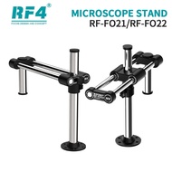 RF4 RF-FO21 RF-FO22 Microscope Dual-axis Bracket Adjustable Height for Mobile Phone Repair Welding M