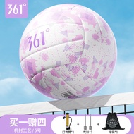 361 Degrees Soft Volleyball 5 Official Size Volleyball For Competition 361 Degrees Volleyball For Mi