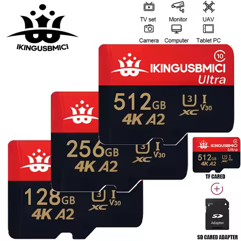Stable Memory Card and Micro SD Card SD Cards TF Cards 32GB/64GB/256GB/512GB for Nintendo Switch Lit