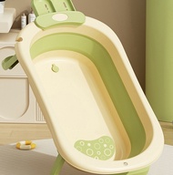 (จัดส่งในวันเดียวกัน) อ่างอาบน้ำเด็ก อ่างอาบน้ำเด็กแบบพับได้ พลาสติก สะดวก นั่งหรือนอนได้ ใช้ได้สำหรับเด็กอายุ 0-6 ปี
