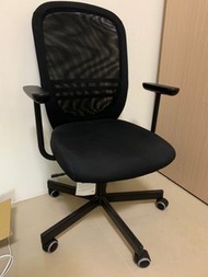 IKEA FLINTAN安全辦公椅（含扶手）