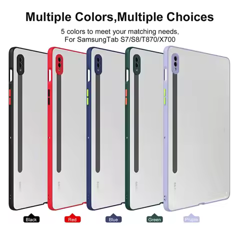 Case for Samsung Tab S6 Lite P615 P610 S7 T870 S8 X700 Tablet Cover Tab A7 S9 FE A7 Lite T220 T225 T