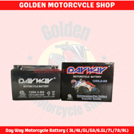 Dayway  Battery  FOR MOTORCYCLE( 3L/4L/5L/5A/6.5L/7L/7A/9L)