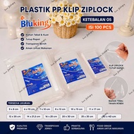 MICRON PP Clip Plastic 50 MicronBENING 6x10 7x10 8x12cm contents 100 Pcs PP Ziplock Plastic/ BENING