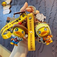 Genuine B.Duck Little Yellow Duck Fifth Personality Keychain Female Cute Cartoon Couple Key Chain Ring School Bag Pendant