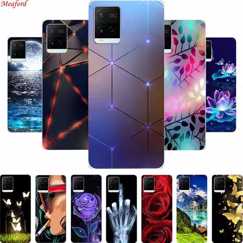 For Vivo Y33s Case Clear Bumper Silicone Soft TPU Back Cover For Vivo Y33t Y21 Y21s Y33s Phone Case